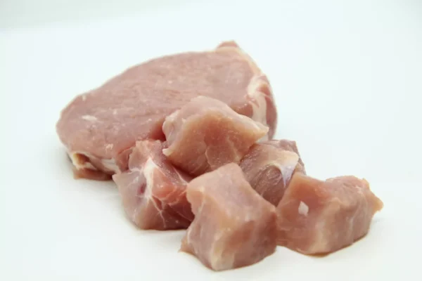 Viande de porc 2 kg nourriture menu barf